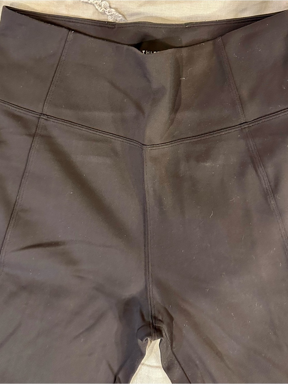 Athleta Black Delancey Flare Leggings